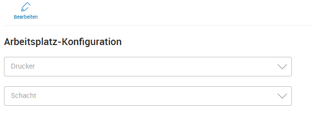 Druckerkonfiguration für Dokumente