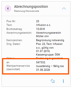 SVT Leistung Übermittlung ausständig SVT Leistung Übermittlung ausständig