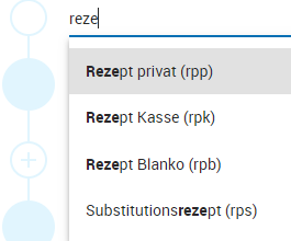 mögliche Kürzel für Rezepte