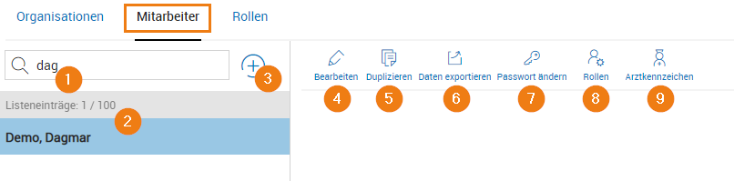 Mitarbeiterverwaltung Mitarbeiterverwaltung