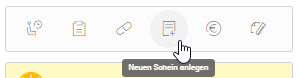 Neuen Schein anlegen Neuen Schein anlegen
