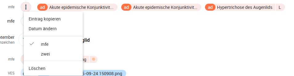 Löschen eines Diagnosecontainers