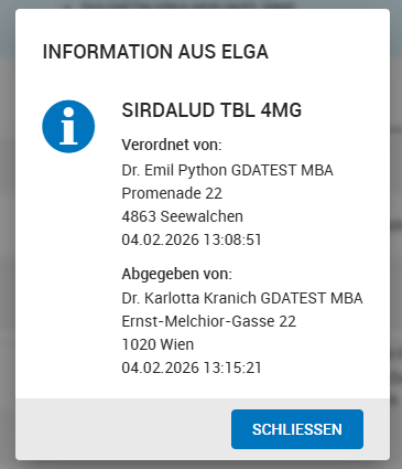 Verordner und Abgeber einer Verordnung