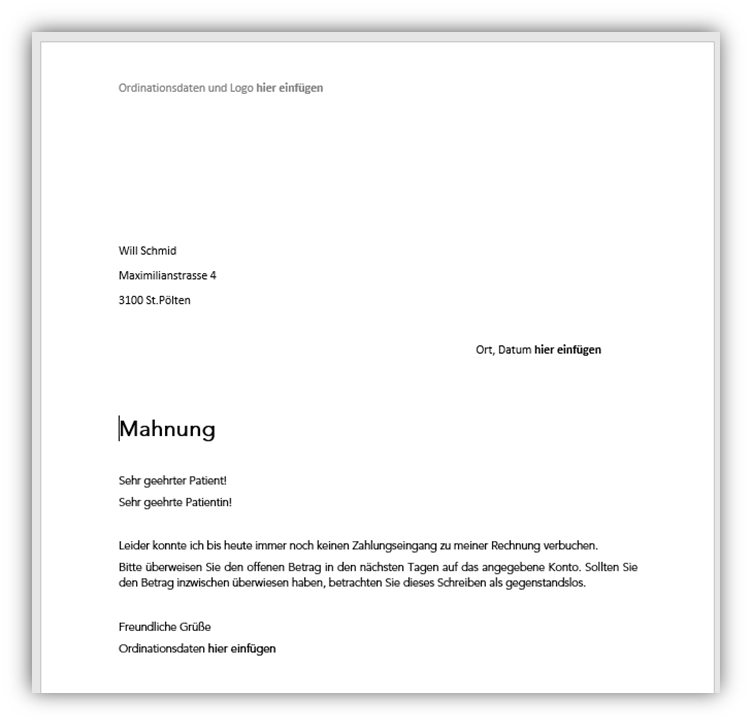 Serienbrief  erstellen