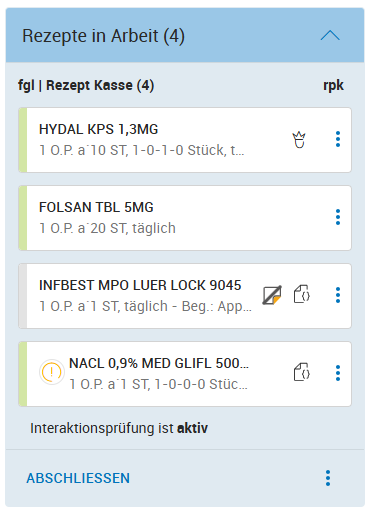 Arzneimittel und Applikator zusammengefasst Arzneimittel und Applikator zusammengefasst