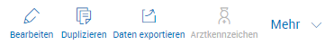 Arbeiten mit der Toolbar - Beispiel