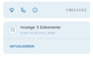 Kontextbereich Dokumentliste Kontextbereich Dokumentliste