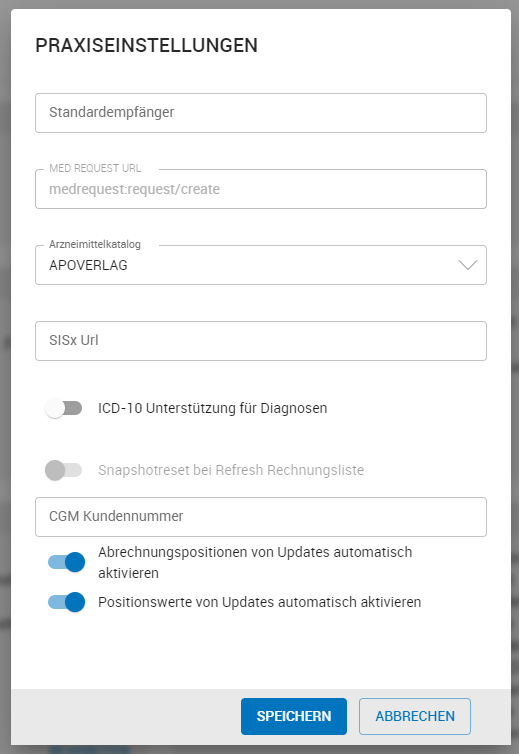 automatisches Aktivieren von Datenupdates