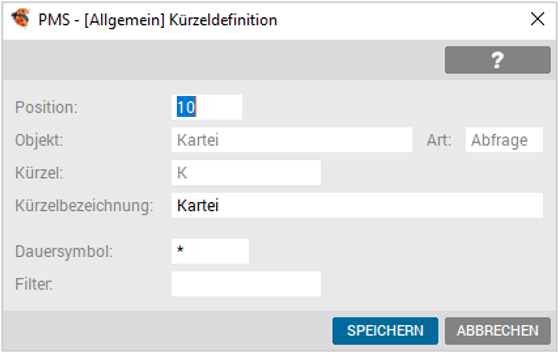 Kürzeldefinition
