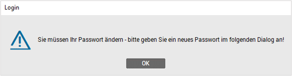 Passwort-Änderungshinweis