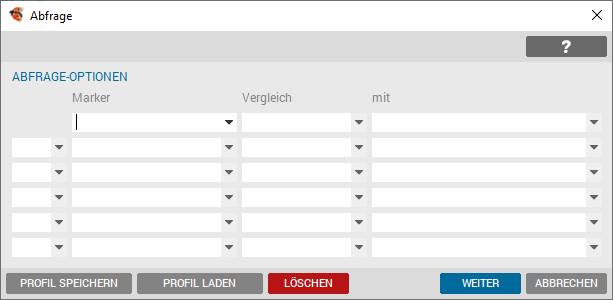 Patientenliste nach Markern generieren