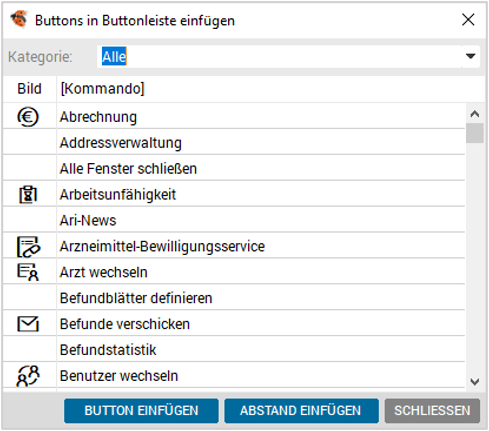 Buttons einfügen