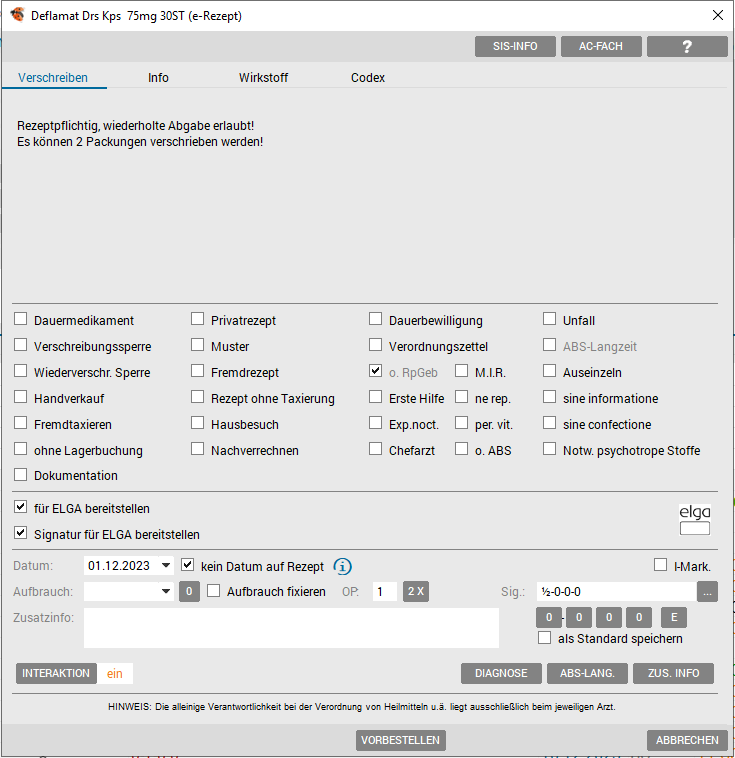 Verordnungsdialog