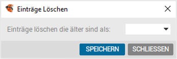 Einträge löschen