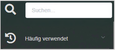 Suchen - Häufig verwendet