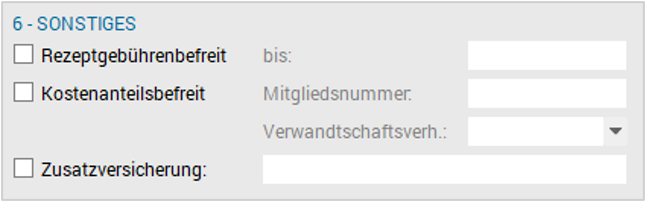 Sonstiges-Administration