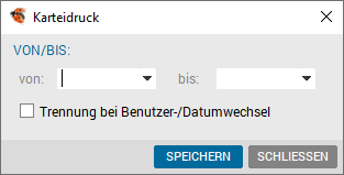 Karteiausdruck