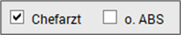 Medikament mit Chefarzt