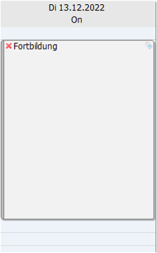 Terminblocker