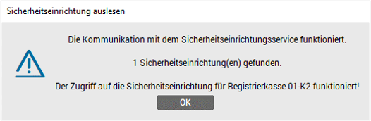 Sicherheitseinrichtung testen