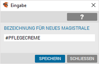 Bezeichnung für Magistrale