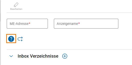 Hilfe für Inbox Verzeichnis Konfiguration Hilfe für Inbox Verzeichnis Konfiguration